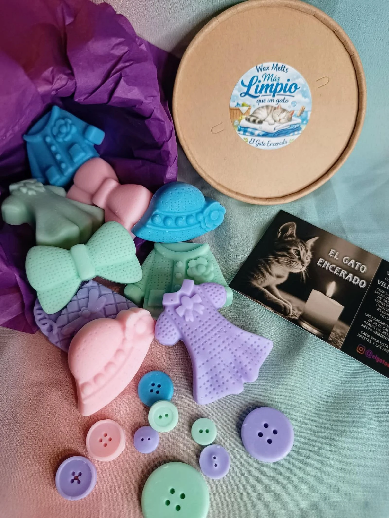 WaxMelts Más LIMPIO que un Gato